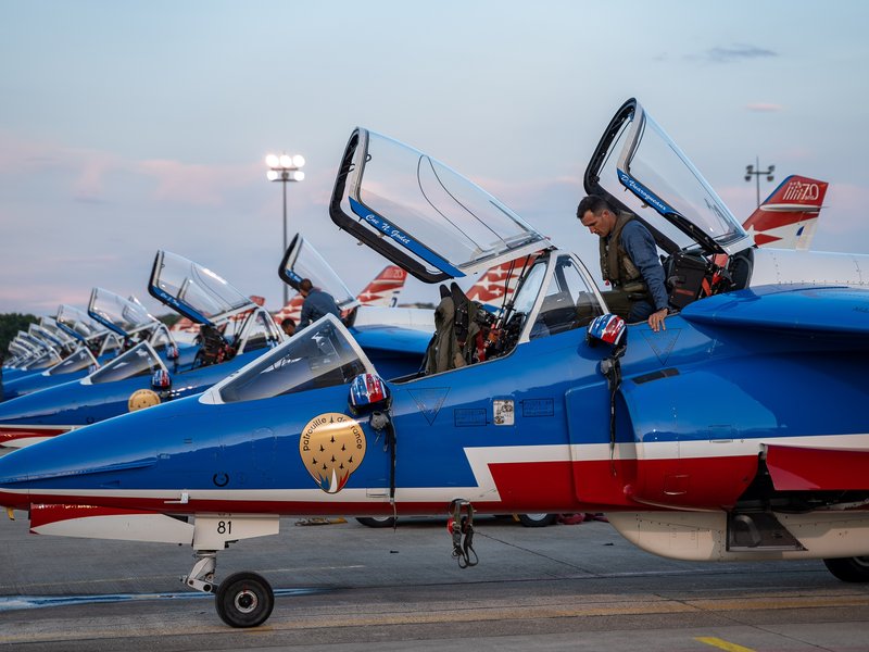 Patrouille de France – una dintre cele mai faimoase formații de acrobație aeriană din lume – premieră în România, la BIAS 2025